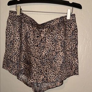 Victoria's Secret Leopard Print Sleep Shorts